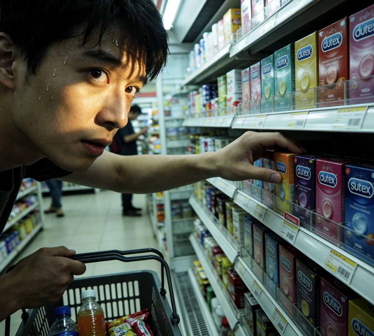 買安全套很尷尬