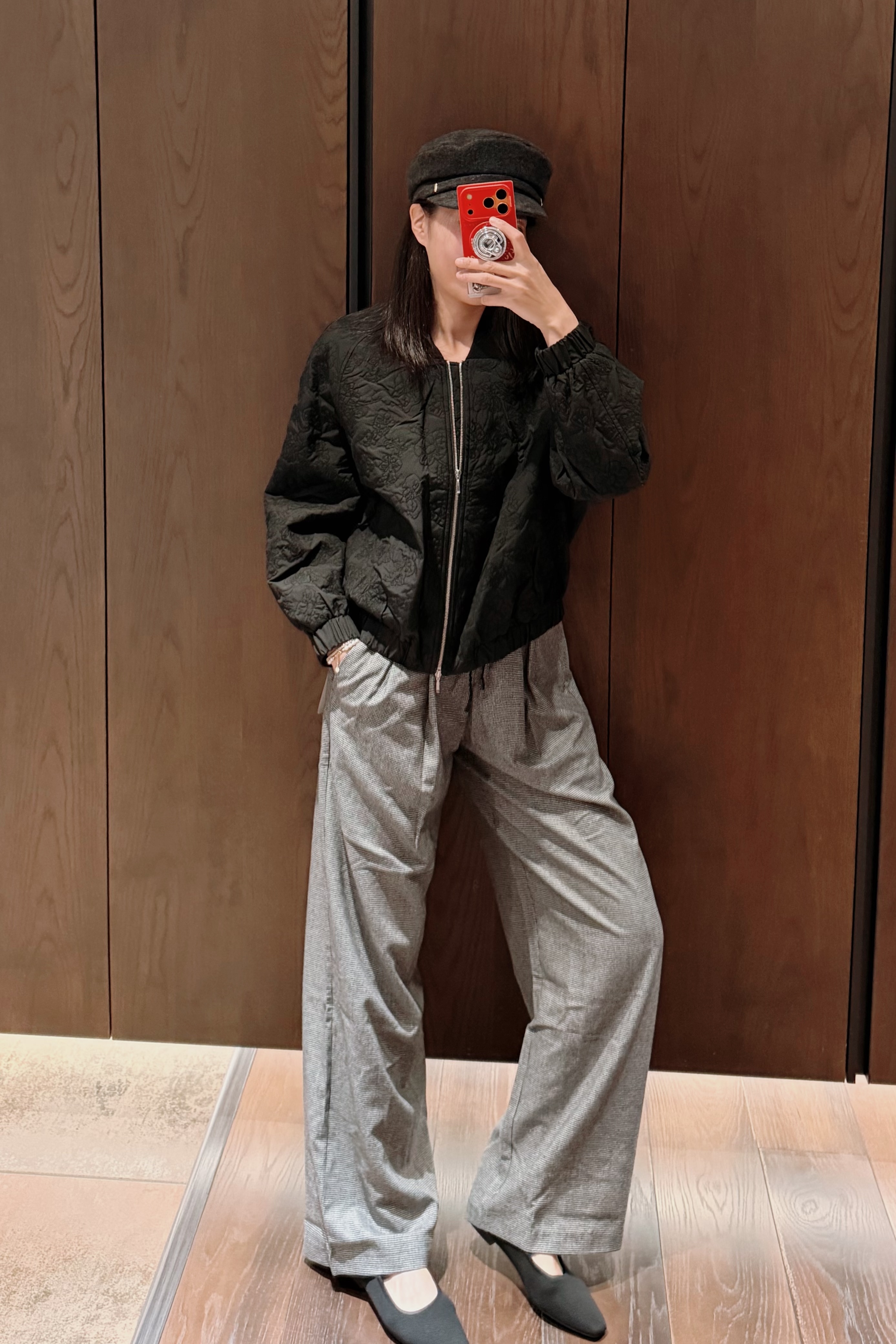 TopDonna 織夢浮雕棒球夾克