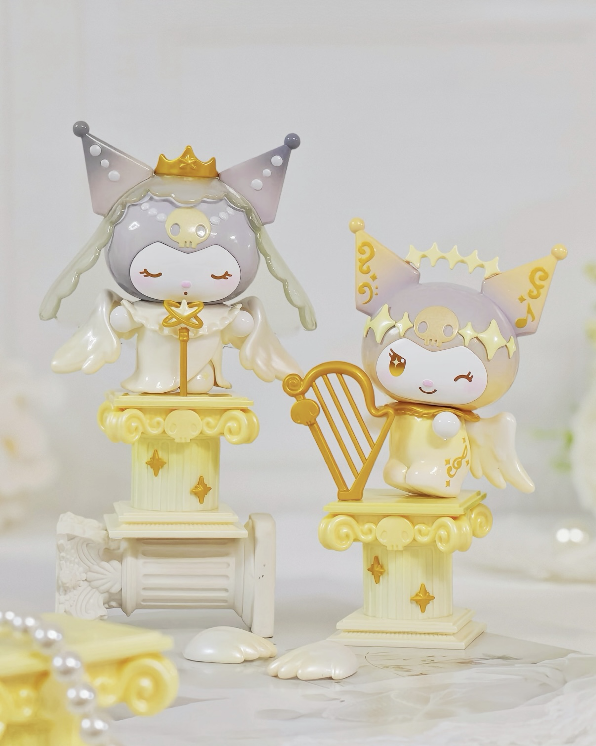 <正版授權>TOPTOY 三麗鷗 Sanrio 酷洛米 Kuromi 天使系列盲盒 公仔 擺件