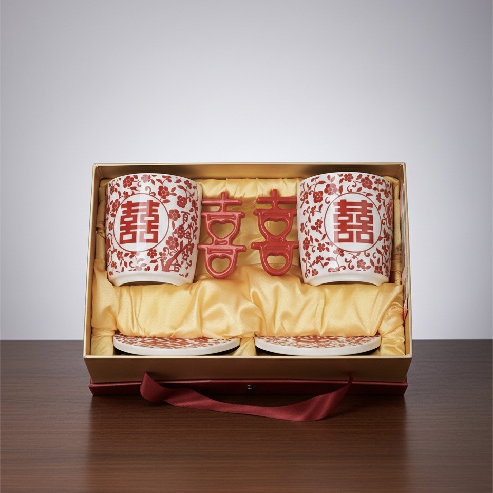 喜把杯雙入禮盒