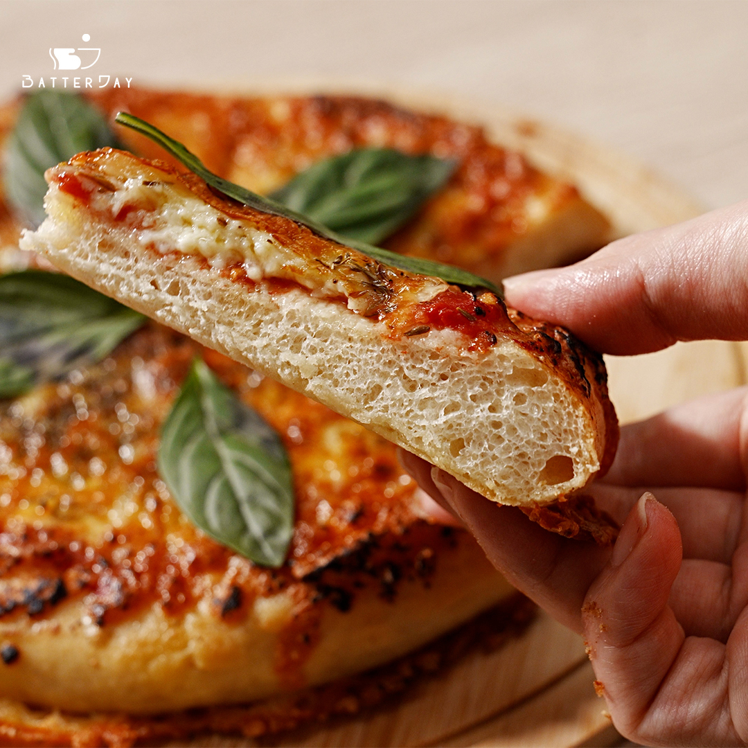 “焙日酸種粉披薩”