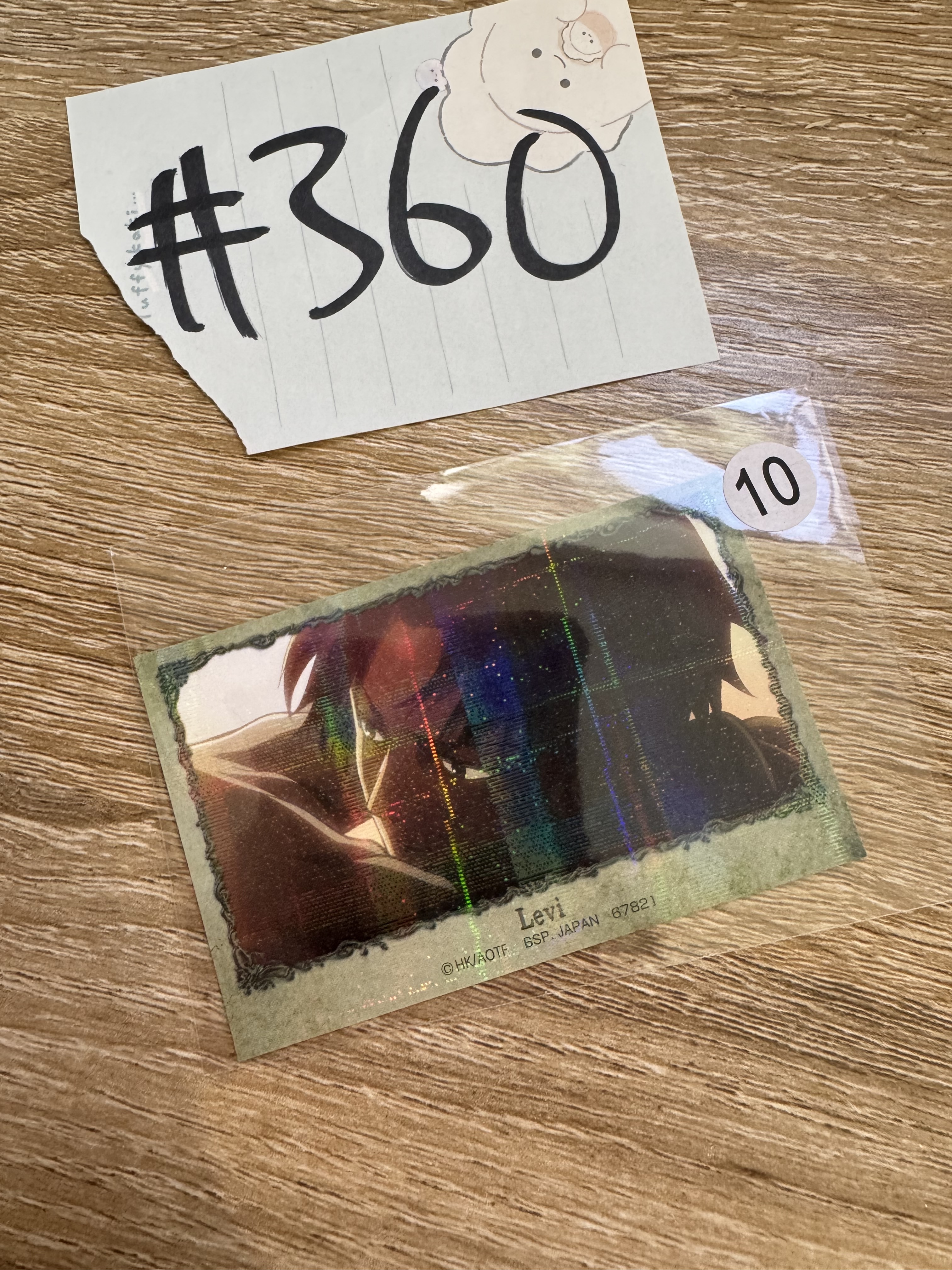 進擊的巨人 levi 貼紙#360