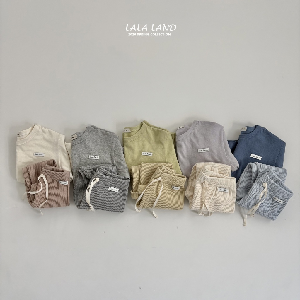 韓國🇰🇷 LALA LAND 基本款小標長袖上衣(XS-XL)