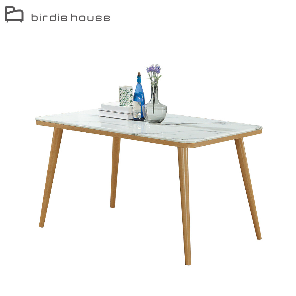 柏蒂家居-高森4.3尺石面餐桌