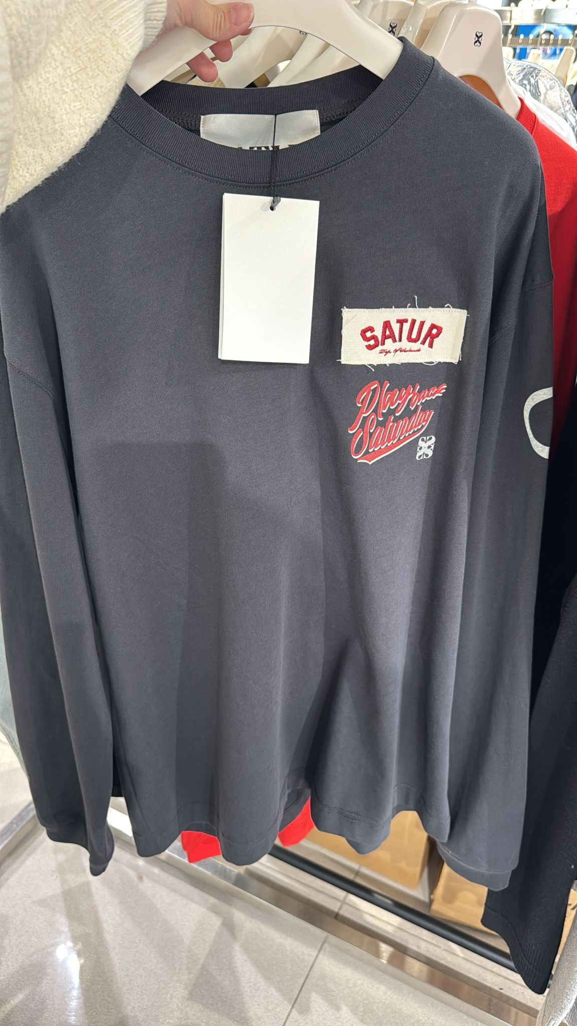 Satur｜26官網未上架新款 Saturday mood long sleeve SA261ULS03 [3 colors]