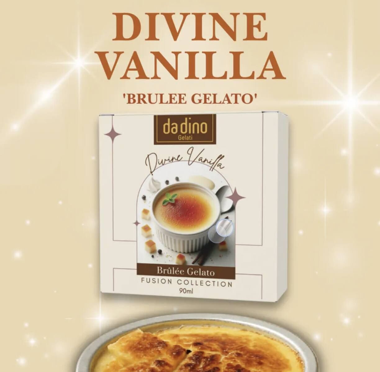 Da Dino Gelato系列-焦糖脆皮雪糕 90ml