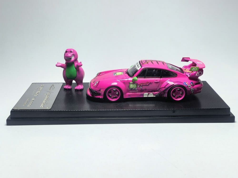 PO-$150 * MODEL COLLECT * 1:64 RWB993 HIGH WING PINK TYRANNOSAURUS