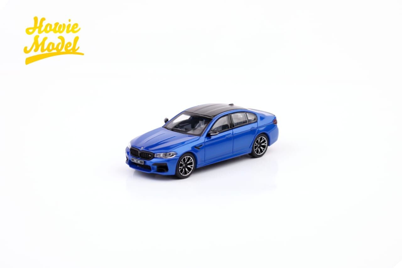PO-$150 * HOWIE MODEL * 1:64 BMW M5 F90 MARINA BAY BLUE