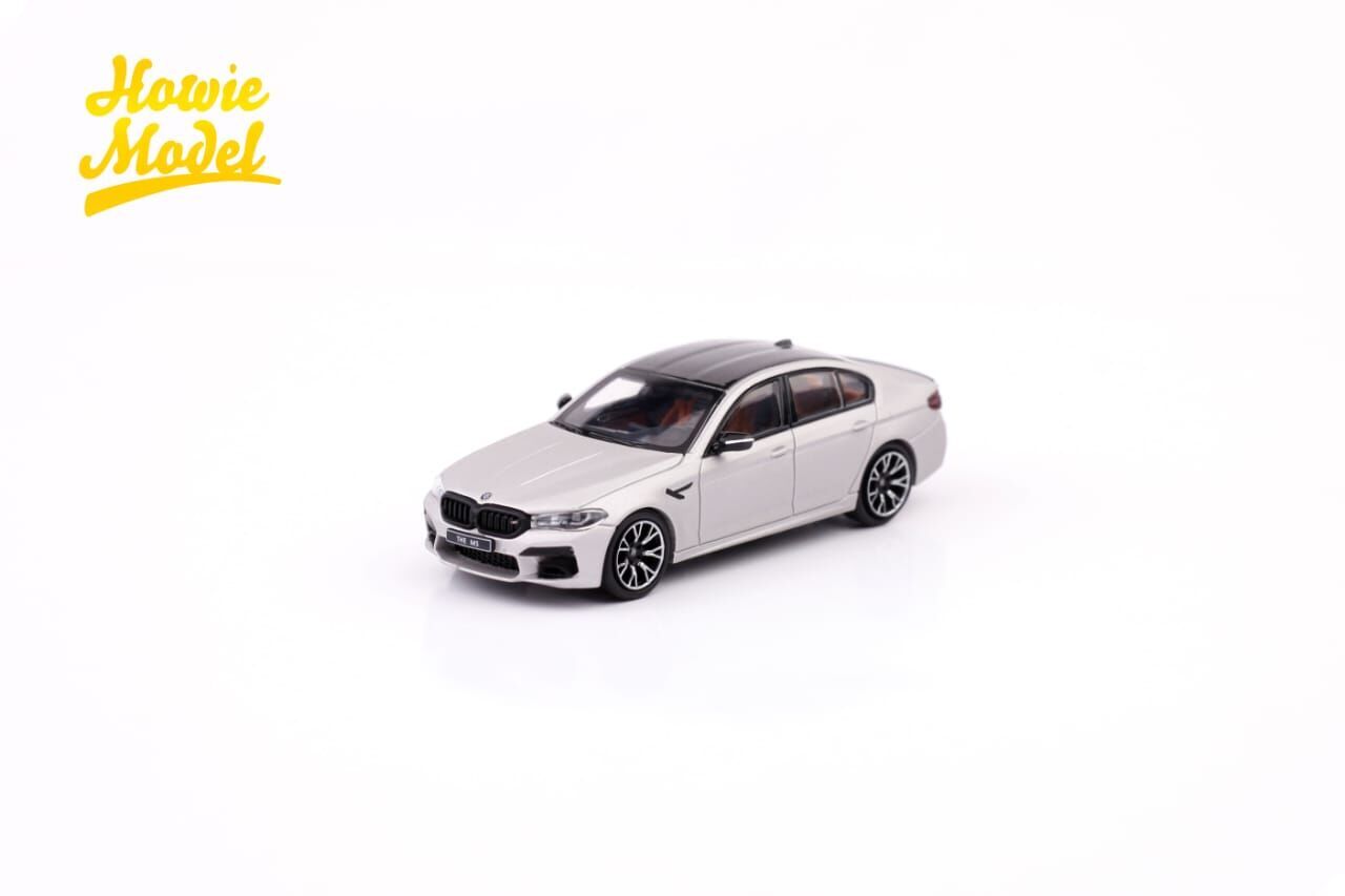 PO-$150 * HOWIE MODEL * 1:64 BMW M5 F90 FROZEN DARK SILVER