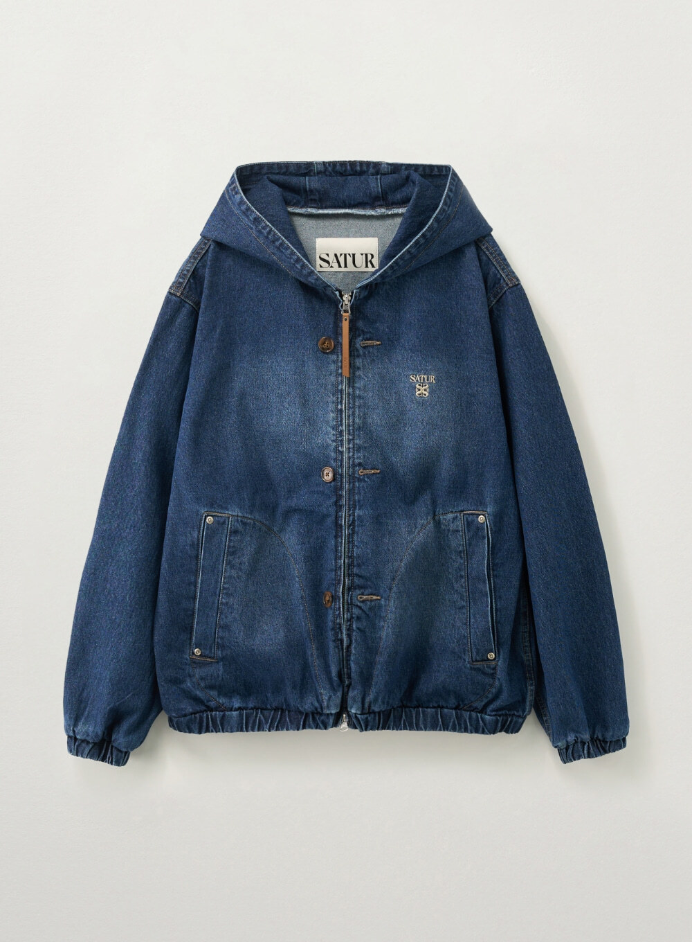 Satur｜Teo Denim Blouson Jacket SA261UDJ02 [2 colors]
