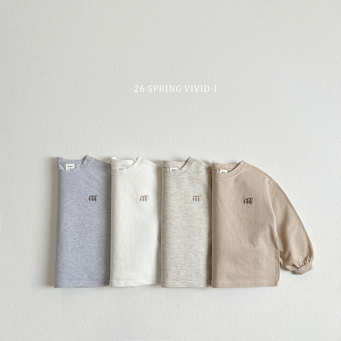 正韓春vividi 四色簡單勾勒上衣