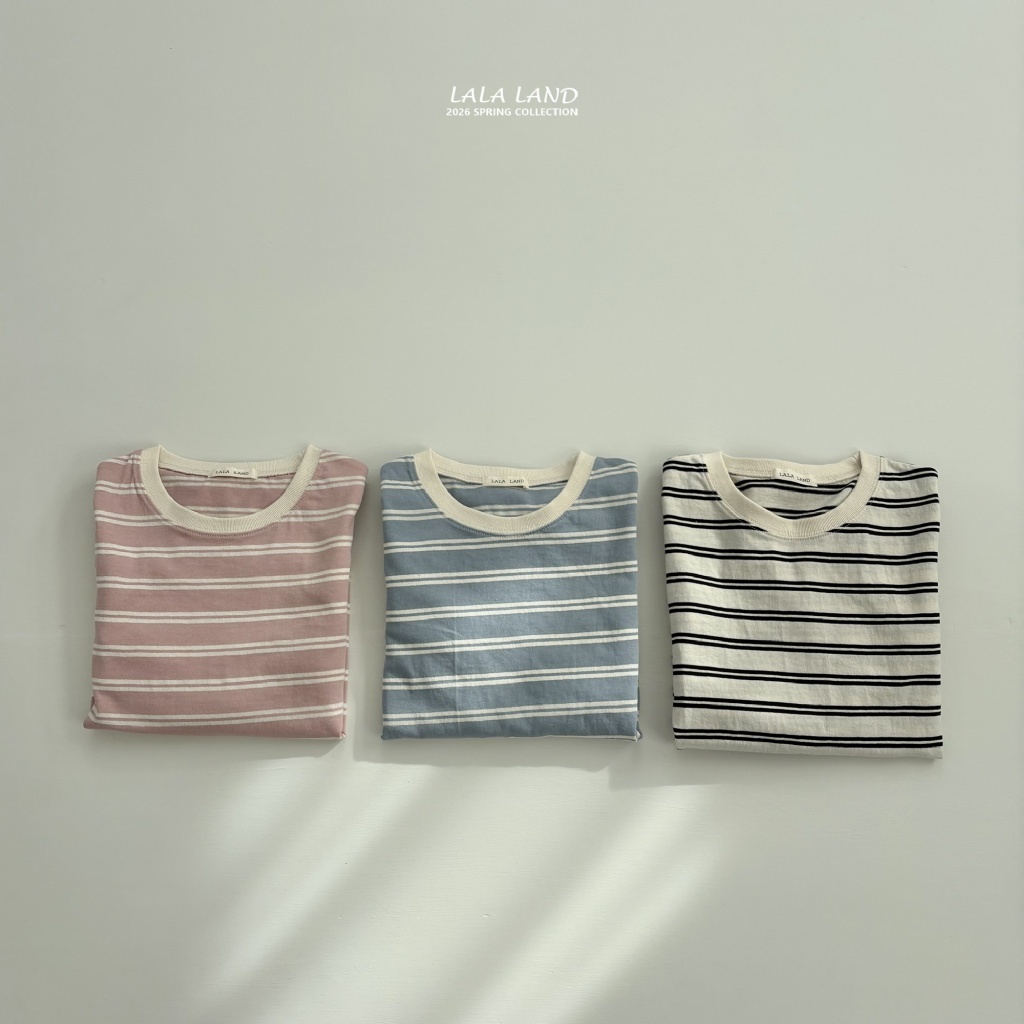 韓國🇰🇷 LALA LAND 條紋親子上衣(MOM)