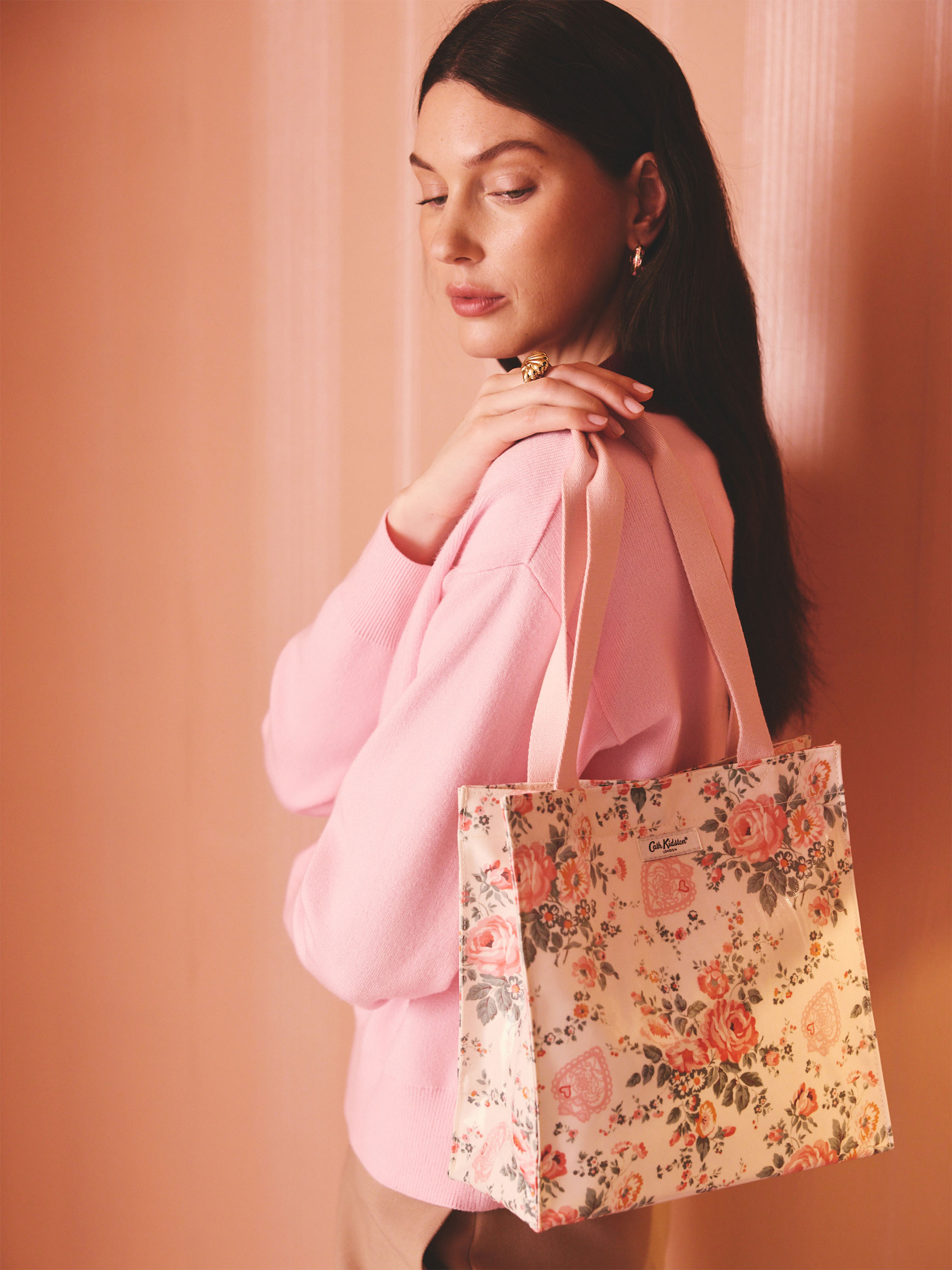 Hackney Rose 防潑水萬用中手提袋