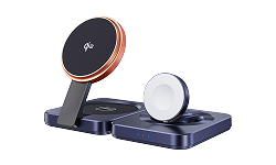 Choetech T636 Qi2 三合一磁吸折疊旅行無線充電器