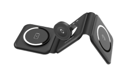 Choetech Magnetic 3 in1（T588-F）MagSafe 摺疊旅行無線充電器