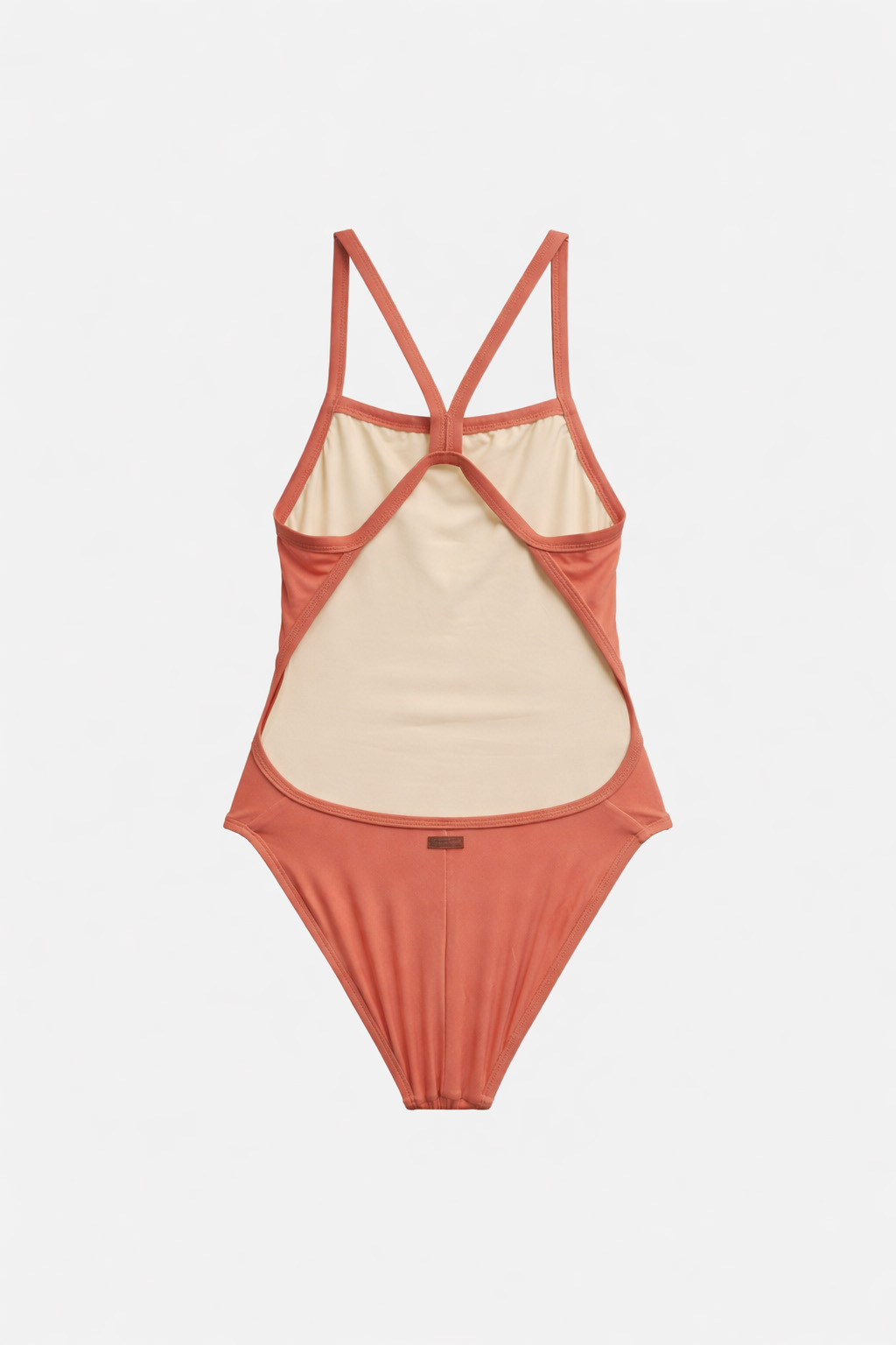 【焦糖橘】ARE 泳著｜無墊練習泳裝