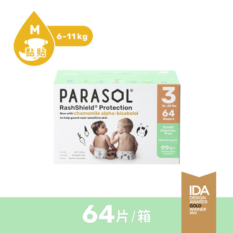 Parasol 水凝透氣尿布_Size3/ M