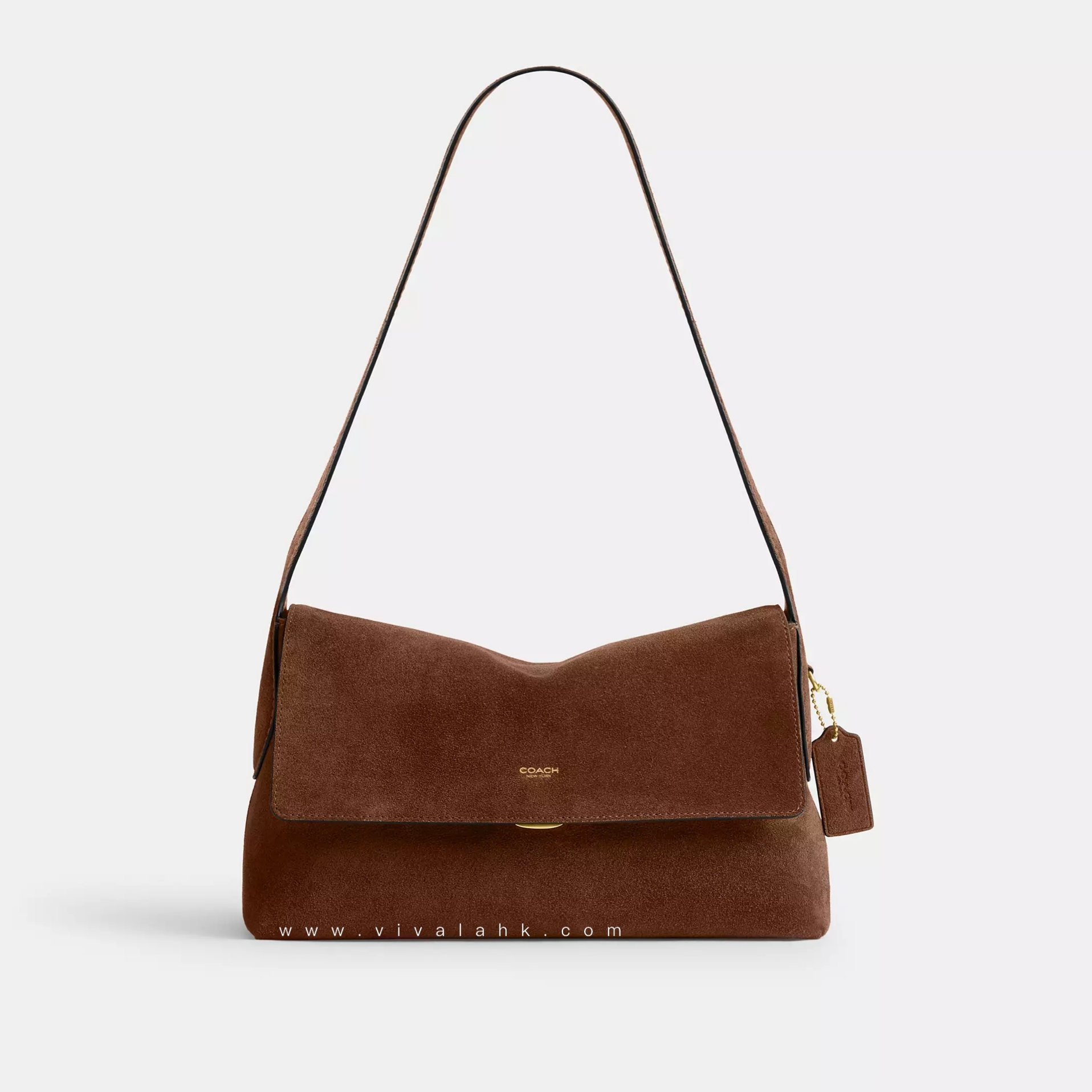 Coach - Chelsea Shoulder Bag 30 單肩腋下袋 (麂皮) (CDS59)