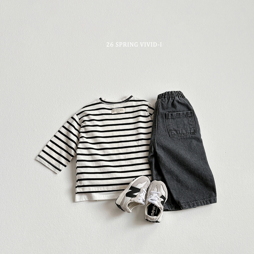 正韓春vividi 六色優惠條紋上衣