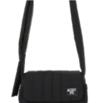 [S] NERDY PADDING CROSS BAG(24FW)_BLACK_FREE, PNEF24BG0401 (SN494)