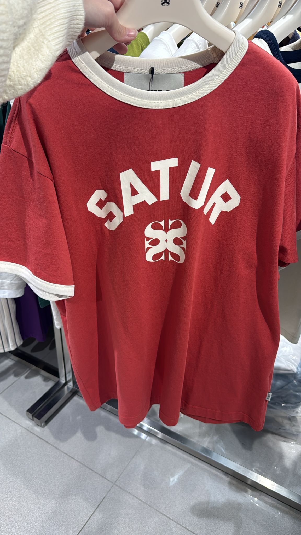 Satur｜官網未上架新款Satur Logo CB Crop T-Shirt SA262MTS01 [3 colors]