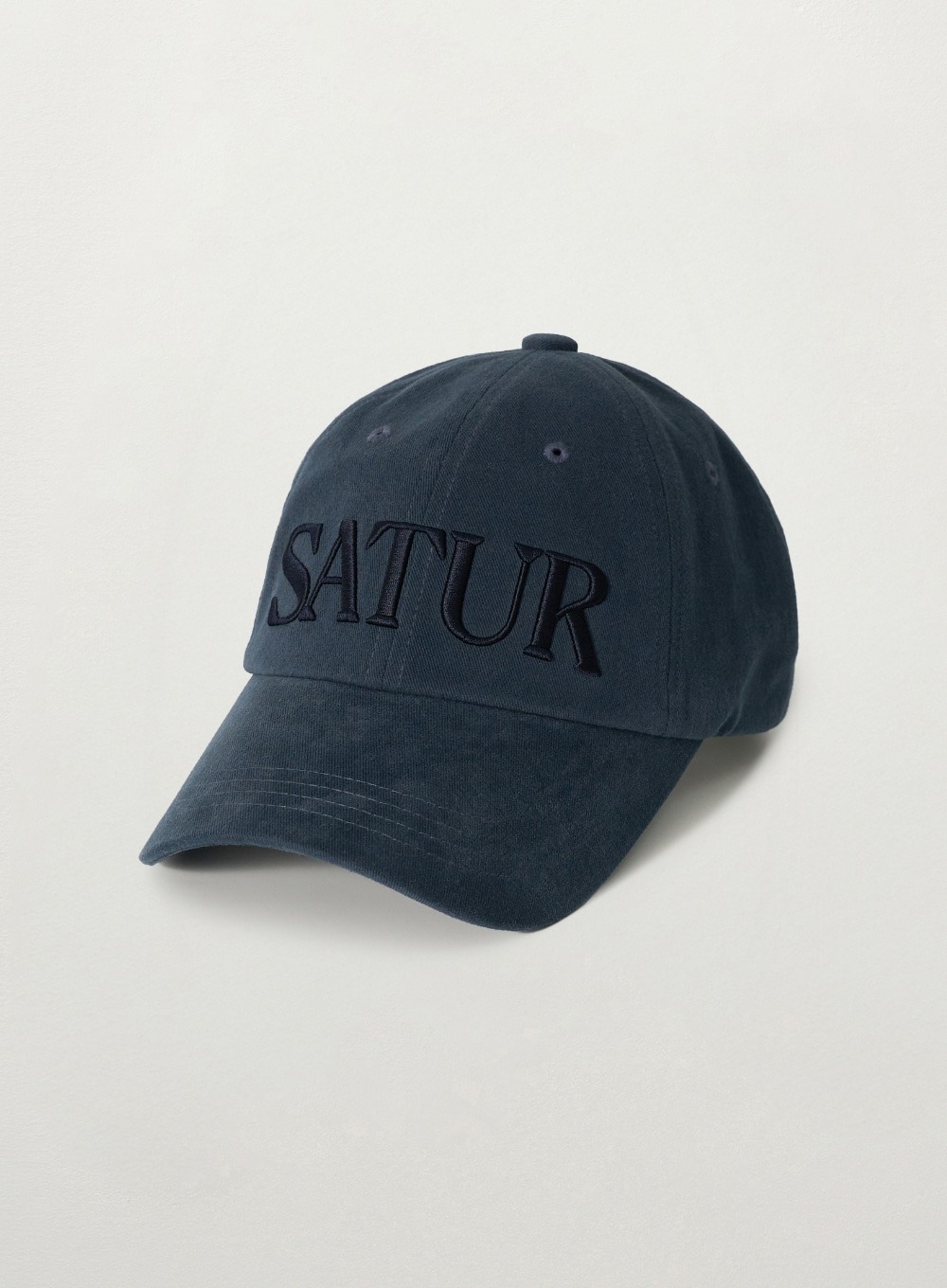 Satur｜Vintage Casual Volume Embroidery Ball Cap SA261UAP01 [5 colors]