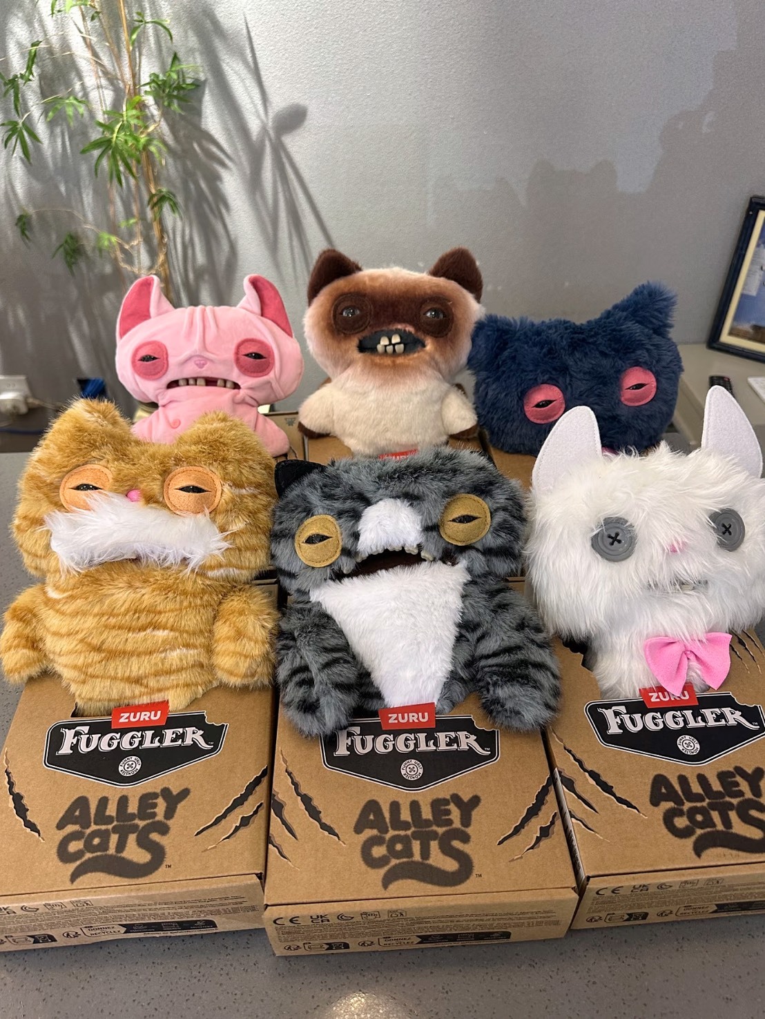 FUGGLER 牙寶 喵星人 毛絨 玩偶