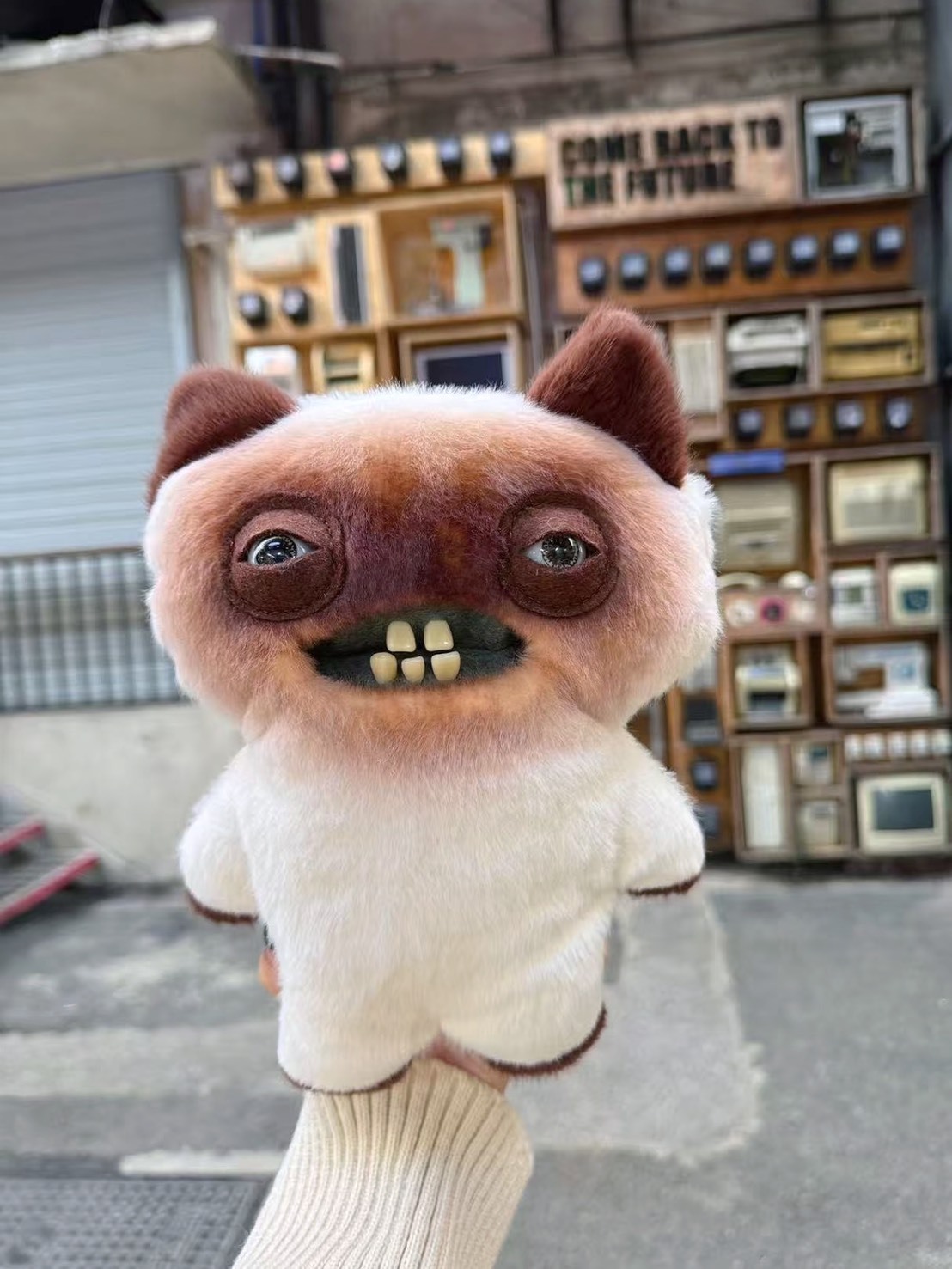 FUGGLER 牙寶 喵星人 毛絨 玩偶