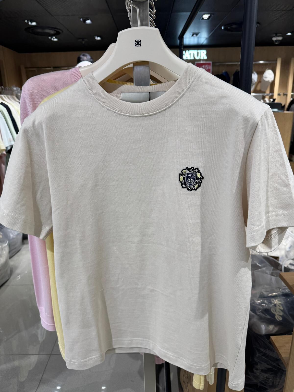 Satur｜官網未上架新款Wappen Logo T-Shirt SA261UTS01 [2 colors]