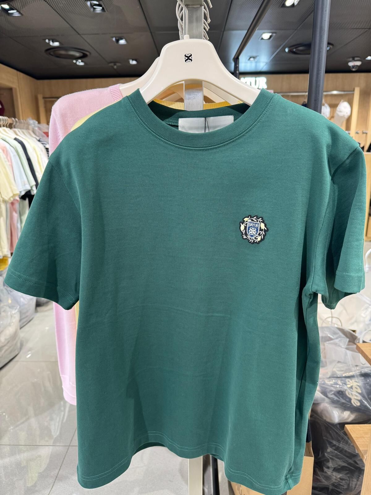Satur｜官網未上架新款Wappen Logo T-Shirt SA261UTS01 [2 colors]