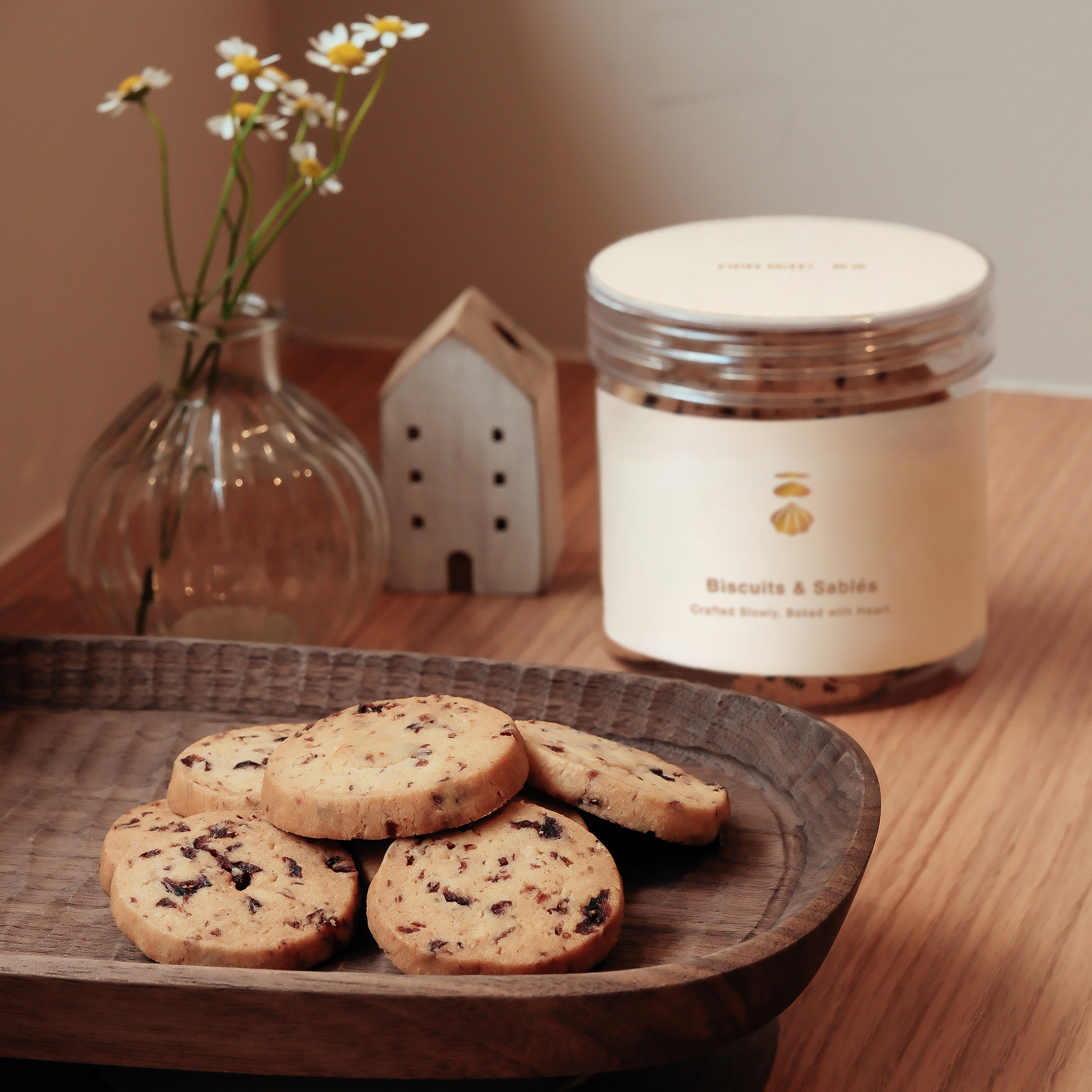 【兩件折50元】果香蔓越莓法式手工餅乾