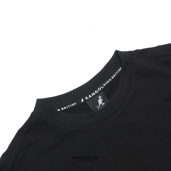 【下殺↘ $399】KANGOL 短T 黑 大寬袖 落肩 短袖 女 6122100420