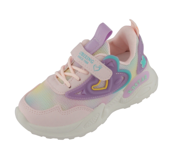 霓彩童趣 旋轉扣運動鞋