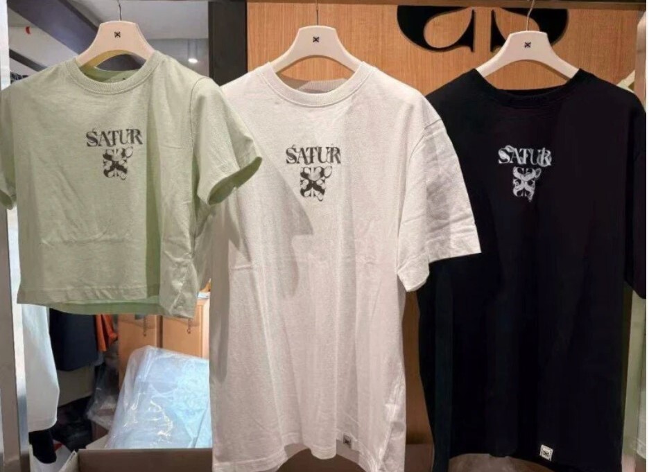 Satur｜必買折扣款 ｜女生版Satur Ink Spread T-Shirt  SA252WTS27 [3 colors]