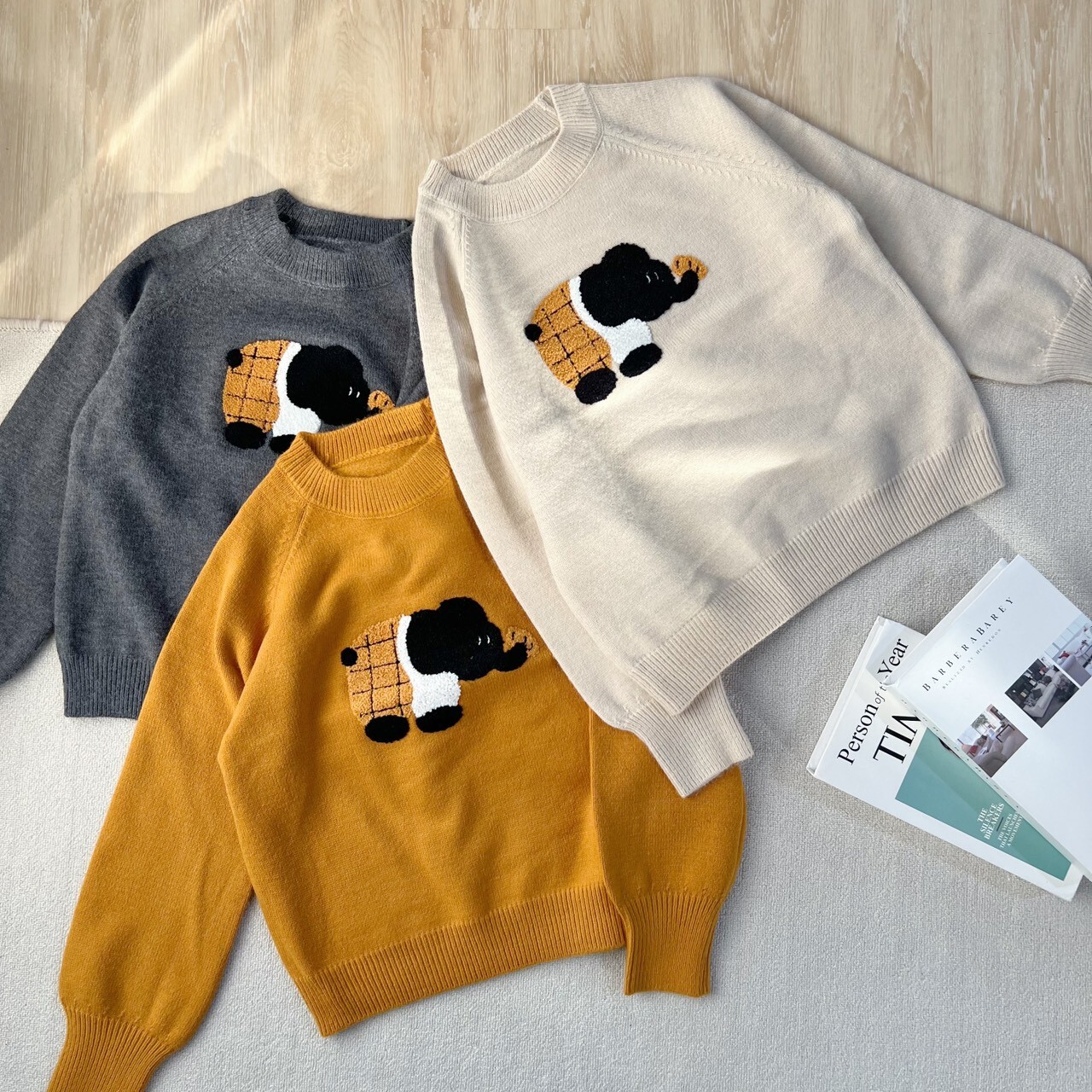 6084 大象針織毛衣