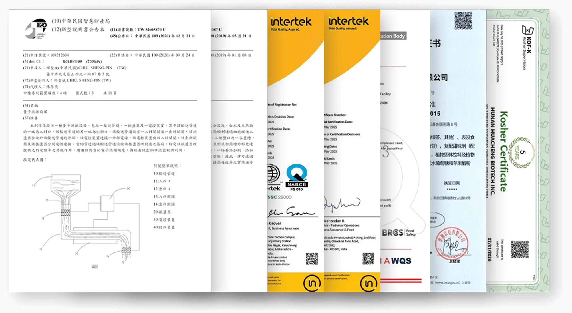 豐傑生醫蕎麥維生素D，完整公開專利、獎項、安全認證