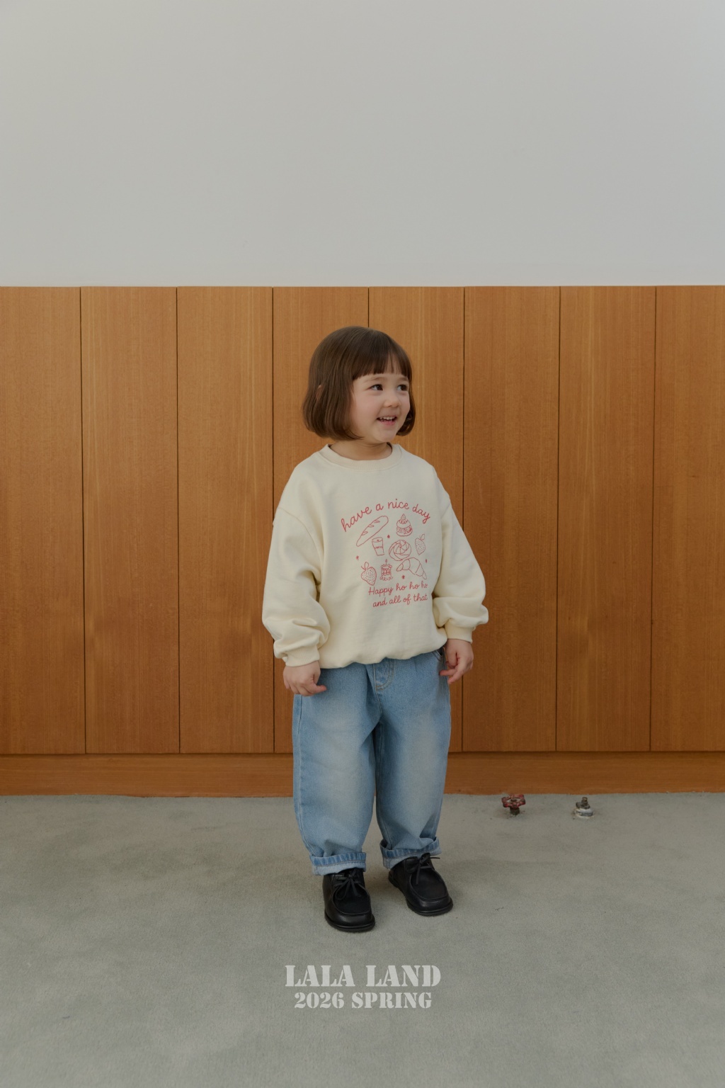 韓國🇰🇷 LALA LAND 甜點大學T(XS-XL)