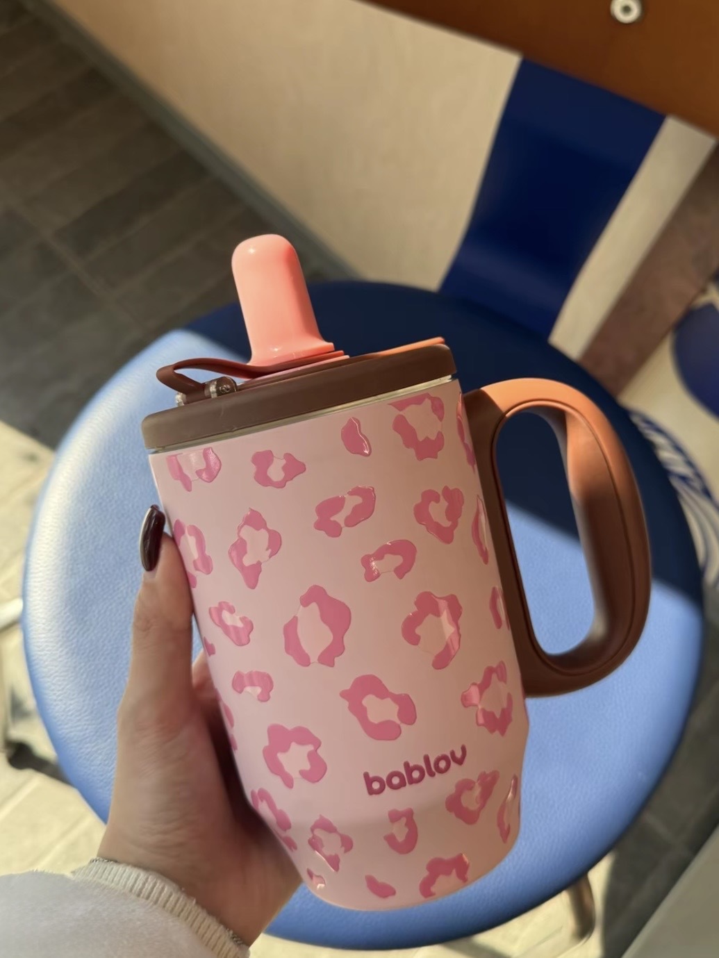 <單個免運🐆> bablov 豹紋二代水杯 680ml