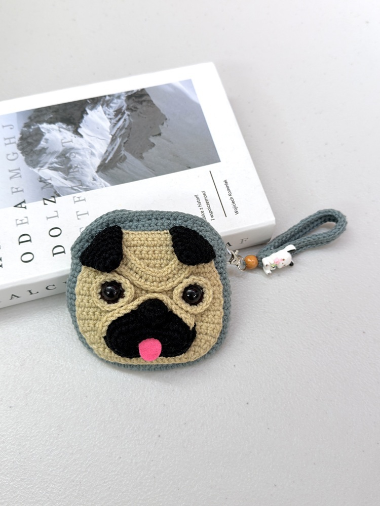 狗狗編織零錢包