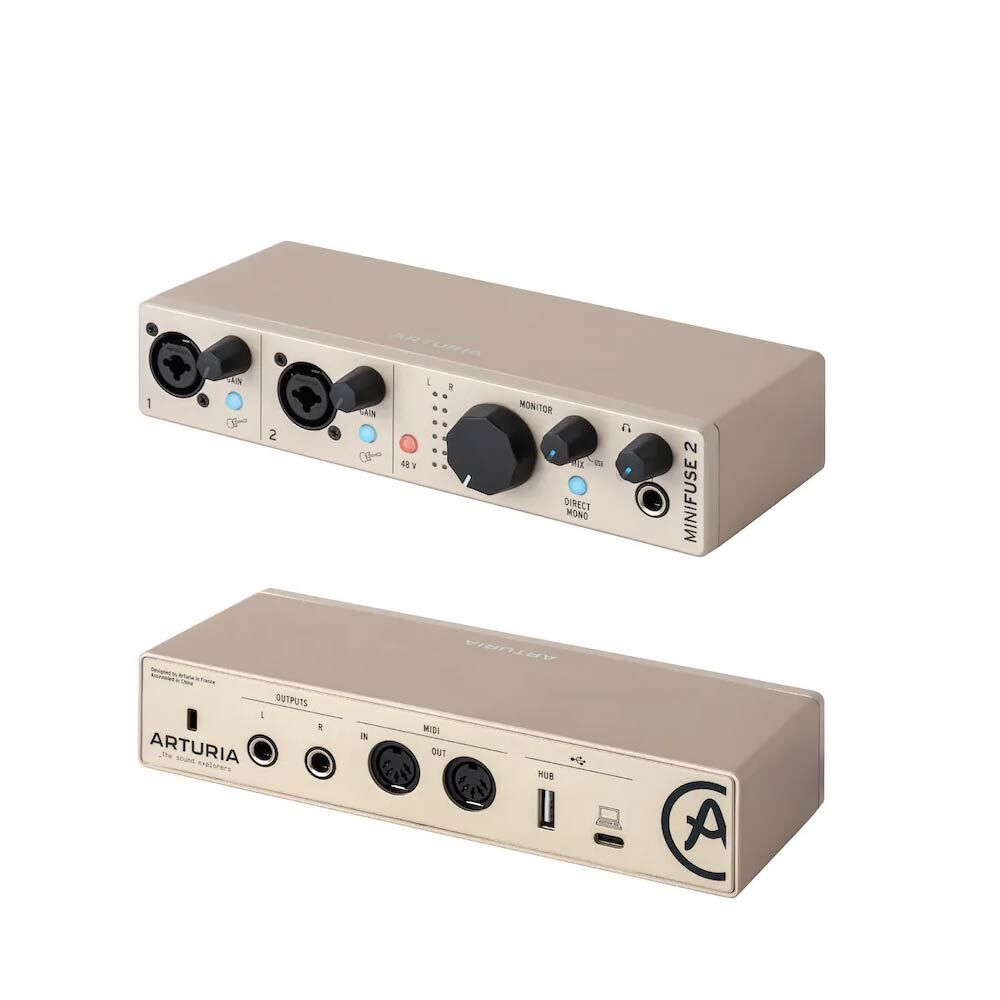 Arturia Arturia / MiniFuse 2 USB-C 2 In / 2 Out 行動錄音介面 第 4 張圖片｜三峽錄音 / 音響