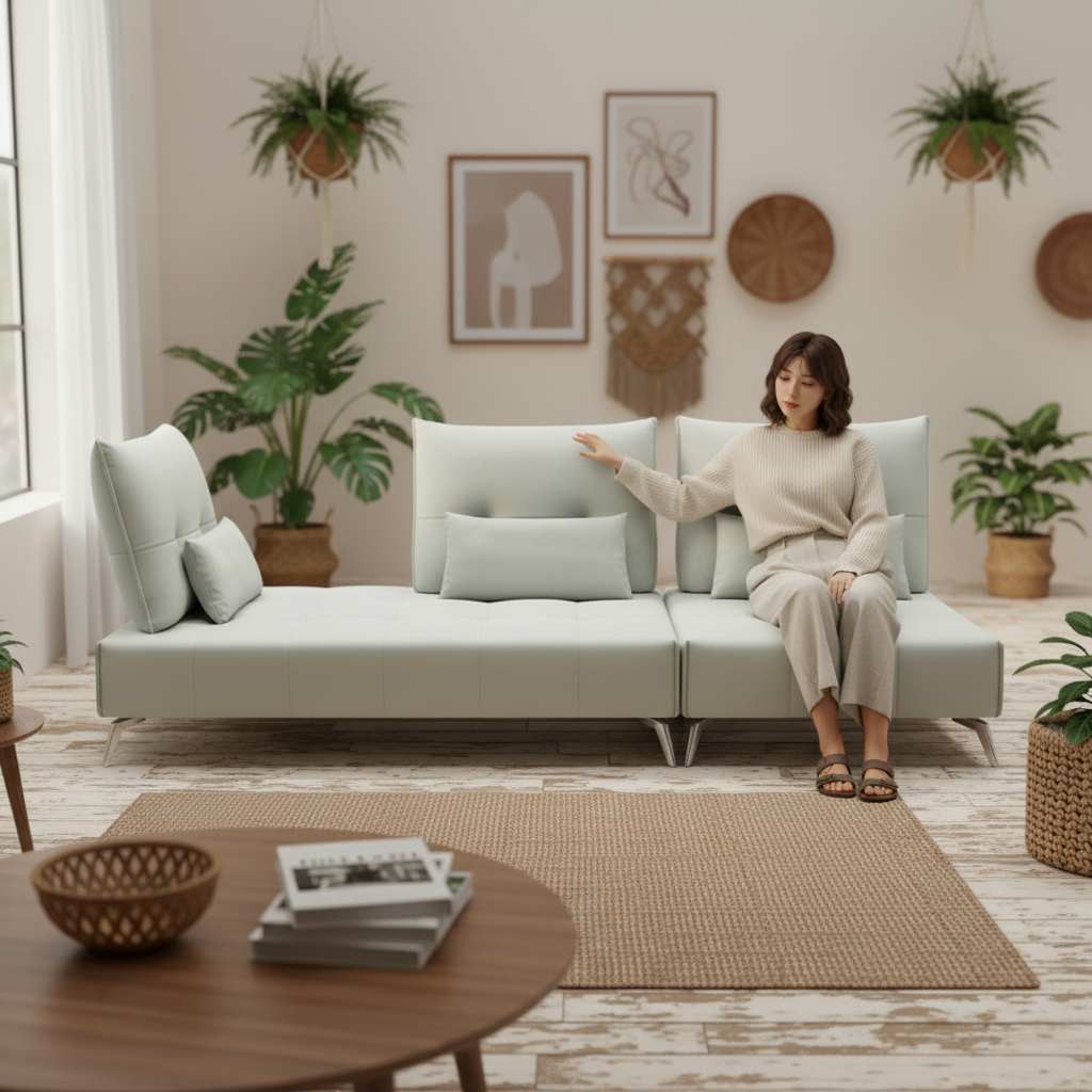 艾登漫活模組沙發 | 霧灰哲學：定義您的專屬休憩角落