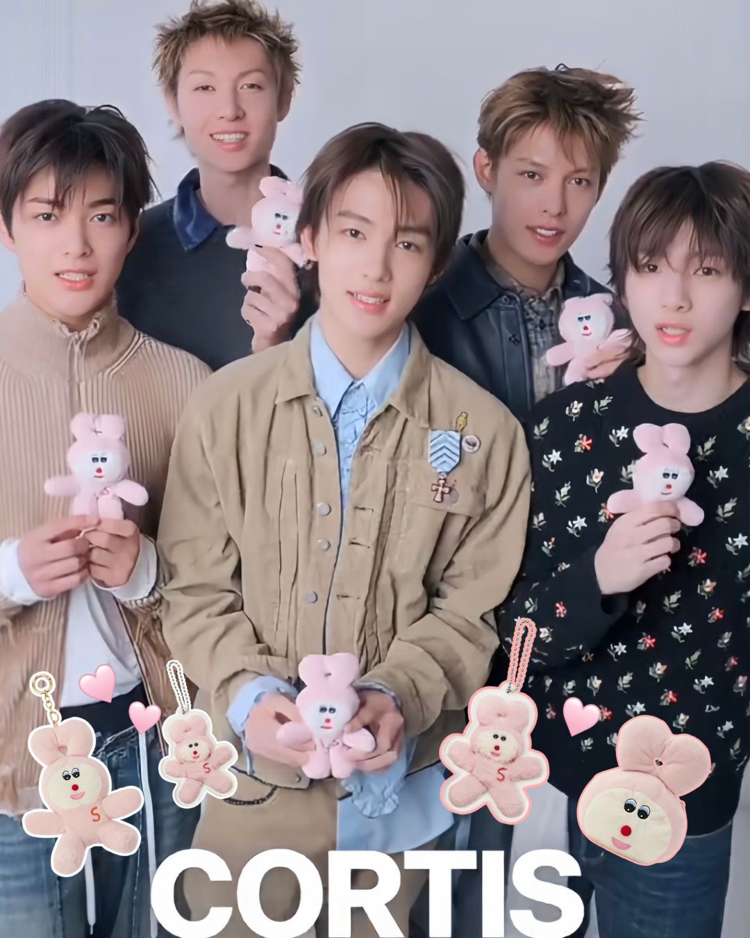 🇯🇵 SPUR Cortis 同款娃娃 粉兔兔 雜誌新款💗