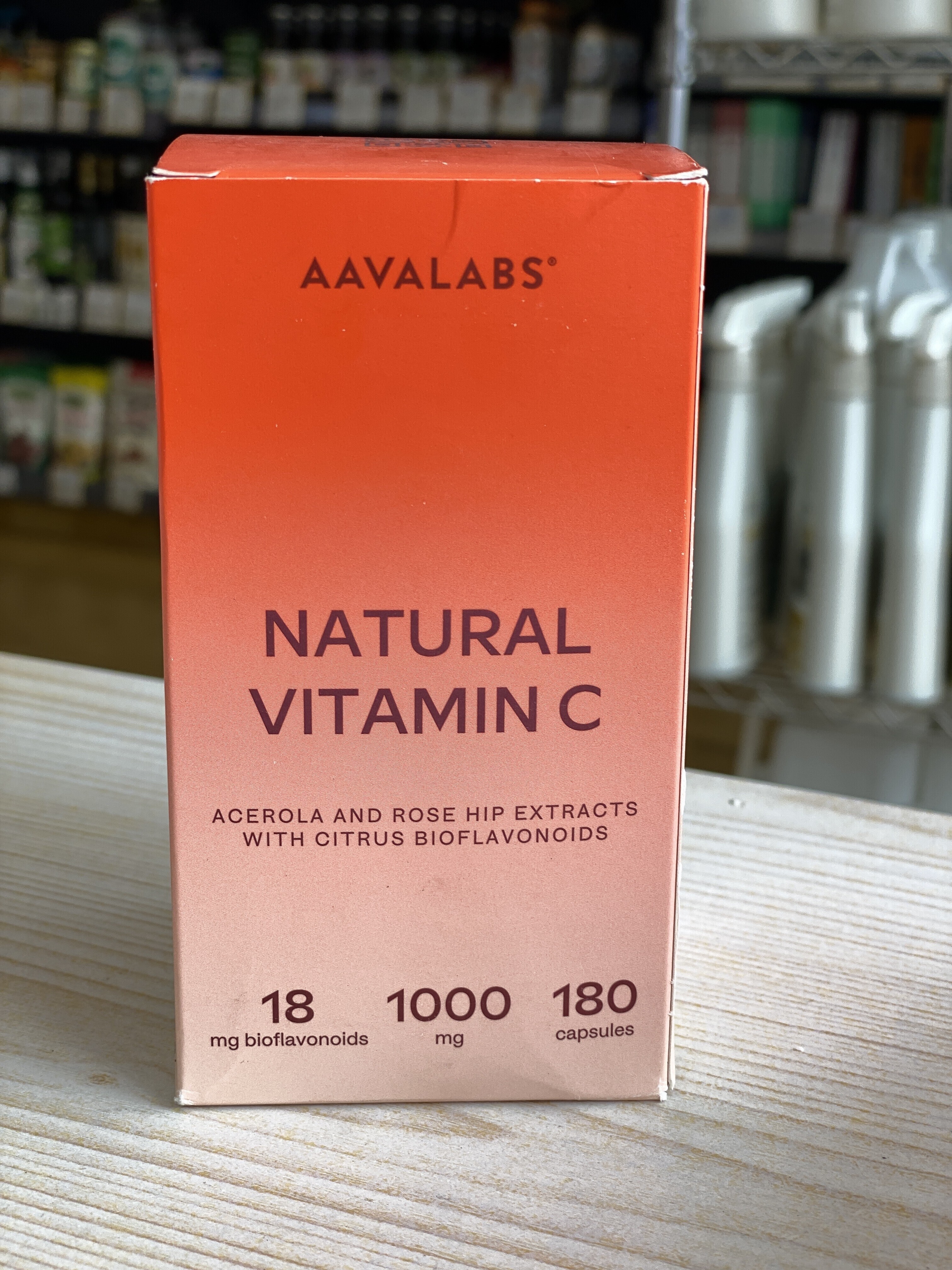 天然維生素 C 1000 毫克 – 180 粒 (最佳食用日期為2028/6/30)