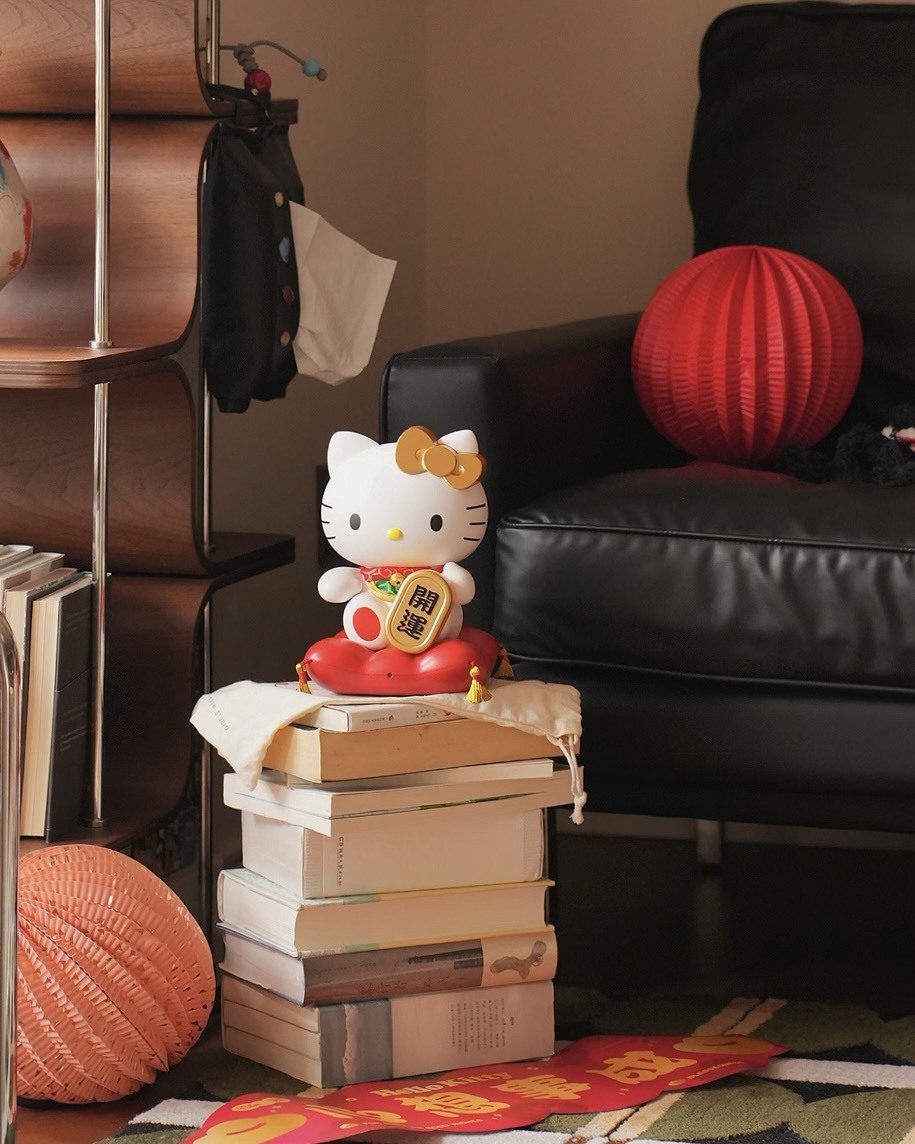 <這會旺>Sanrio 三麗鷗 Hello Kitty x 馬克圖布 凱蒂貓 招財 小夜燈 豪華禮盒