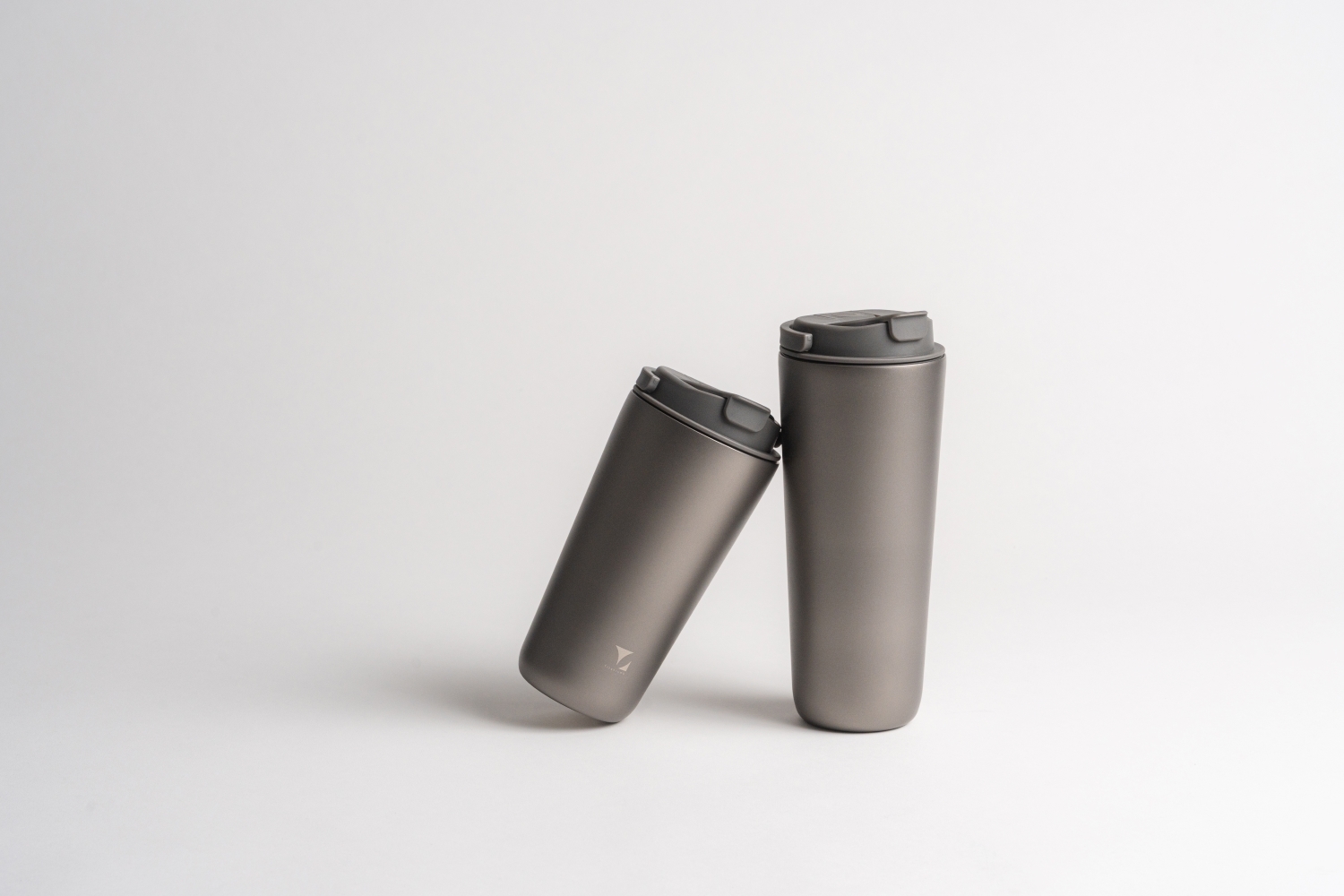 純鈦跳跳杯 MINI｜鈦色系列｜鈦色Ｘ工業灰蓋