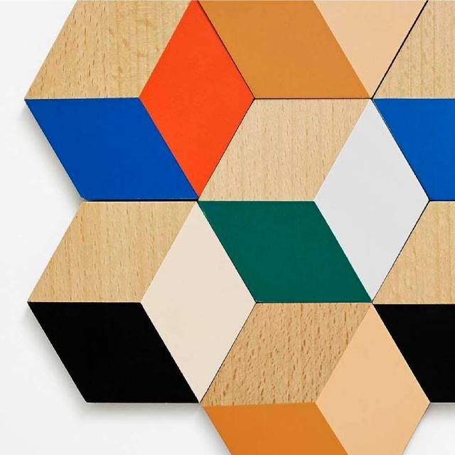 Bower Studio-牆面磁磚杯墊，在餐桌上盡情發揮創意，打造趣味十足的馬賽克造型。