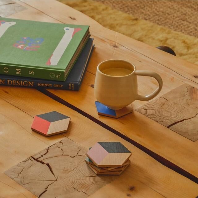 Bower Studio-牆面磁磚杯墊，帶來無限的組合可能，讓您在餐桌上盡情發揮創意