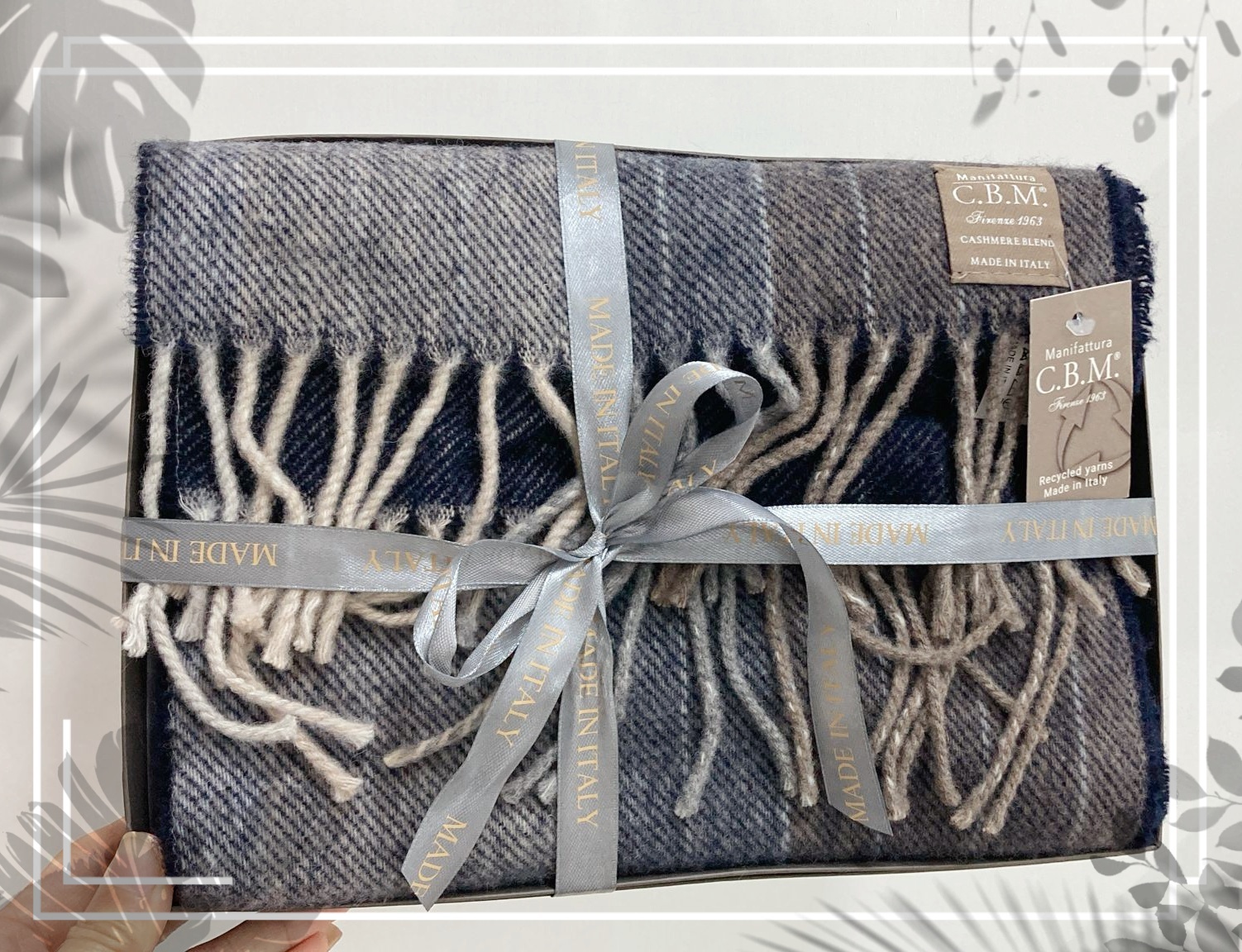 英國代購 (獨立訂單)-MT CASHMERE BLEND GIFT BOX  🎄🎄香港現貨🎄🎄