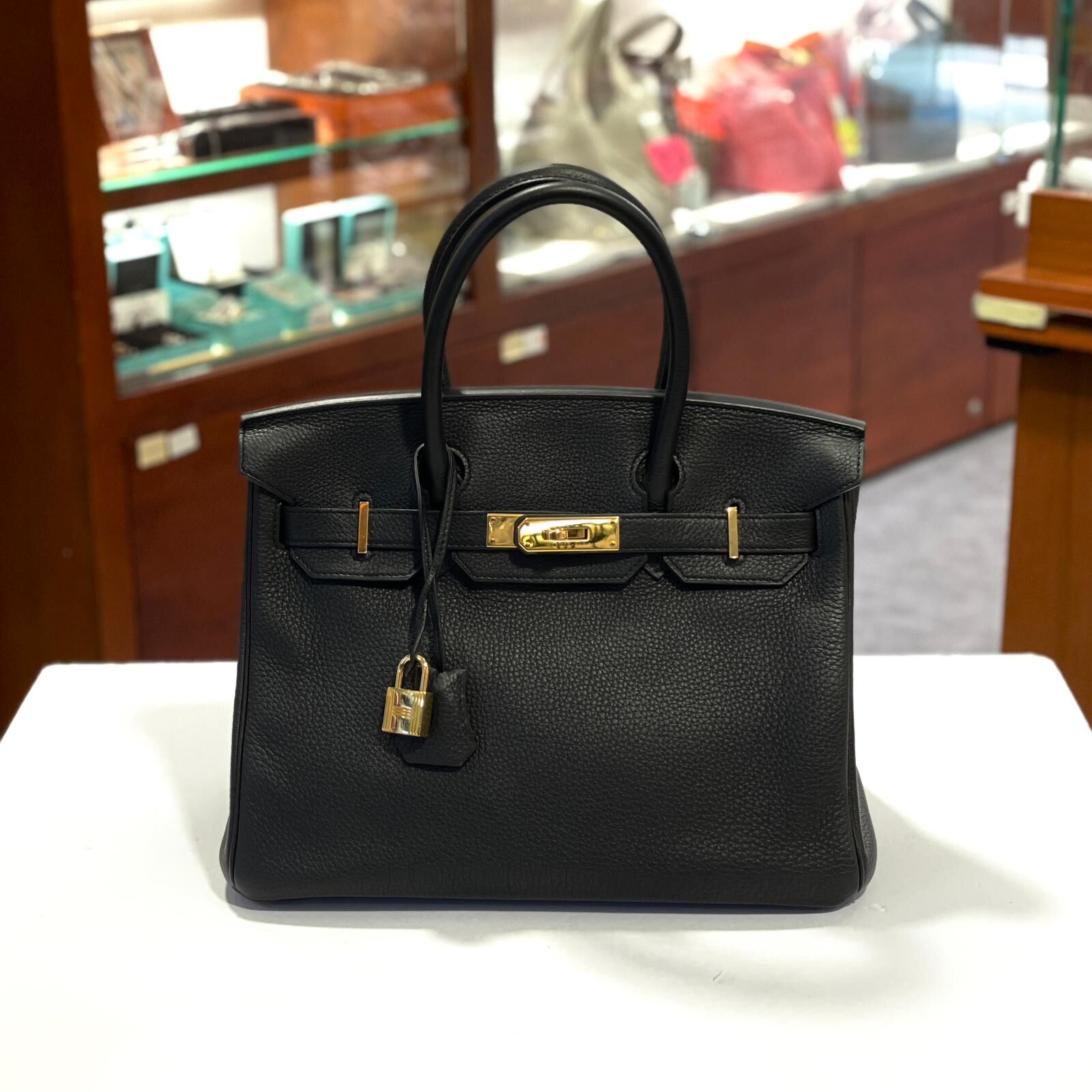 98%NEW二手BIRKIN 30 A刻 89/NOIR TOGO GHW 黑色金扣 #鉑金包 #B30 #香榭站正品