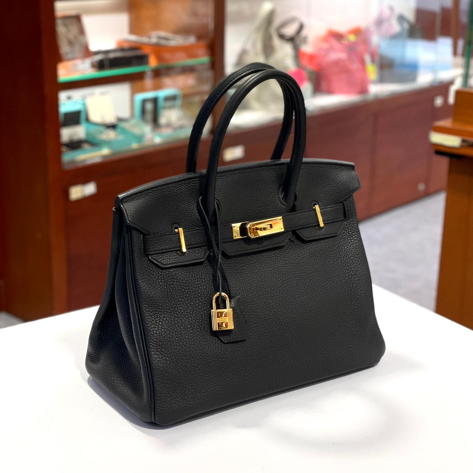 98%NEW二手BIRKIN 30 A刻 89/NOIR TOGO GHW 黑色金扣 #鉑金包 #B30 #香榭站正品